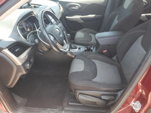 1C4PJLCB4JD615865 - 2018 JEEP CHEROKEE LATITUDE Қызыл фото 7