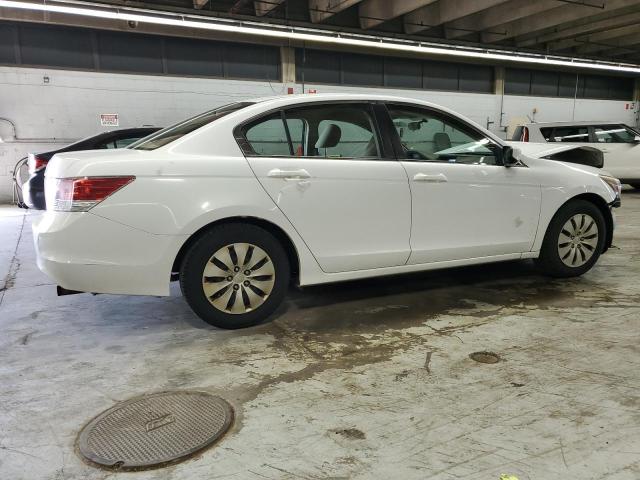 1HGCP26399A086620 - 2009 HONDA ACCORD LX WHITE photo 3