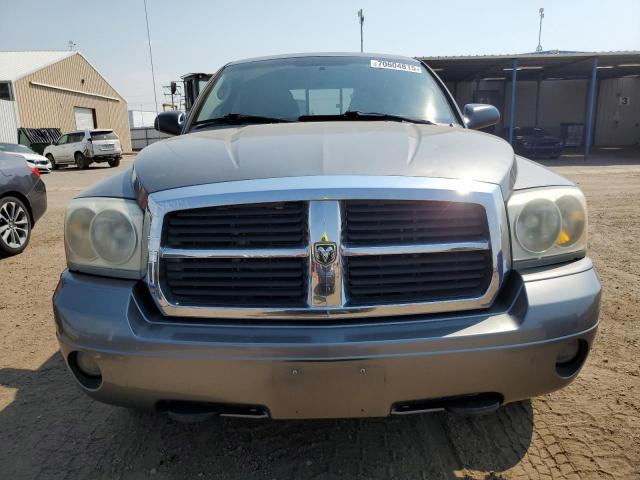 1D7HW48K07S181278 - 2007 DODGE DAKOTA QUAD SLT GRAY photo 5