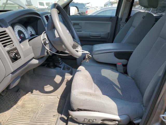 1D7HW48K07S181278 - 2007 DODGE DAKOTA QUAD SLT GRAY photo 7