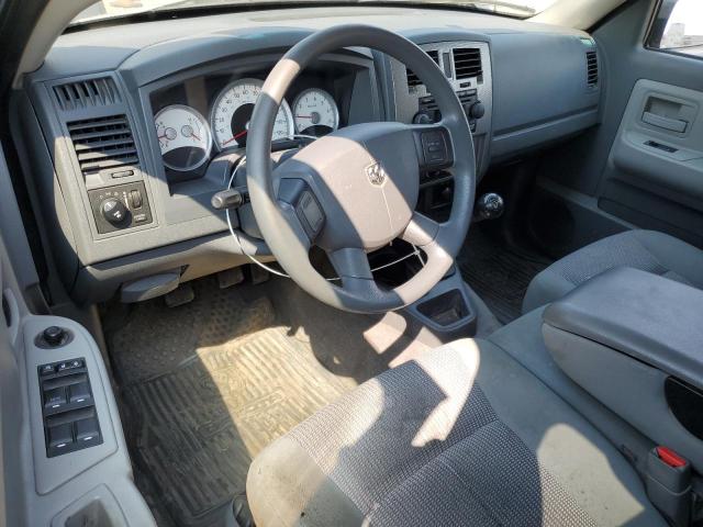 1D7HW48K07S181278 - 2007 DODGE DAKOTA QUAD SLT GRAY photo 8