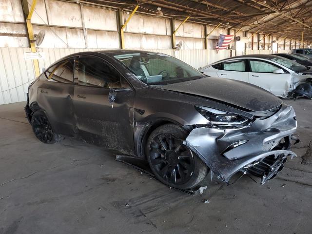 7SAYGDEE0PF921059 - 2023 TESLA MODEL Y 灰色 照片 4