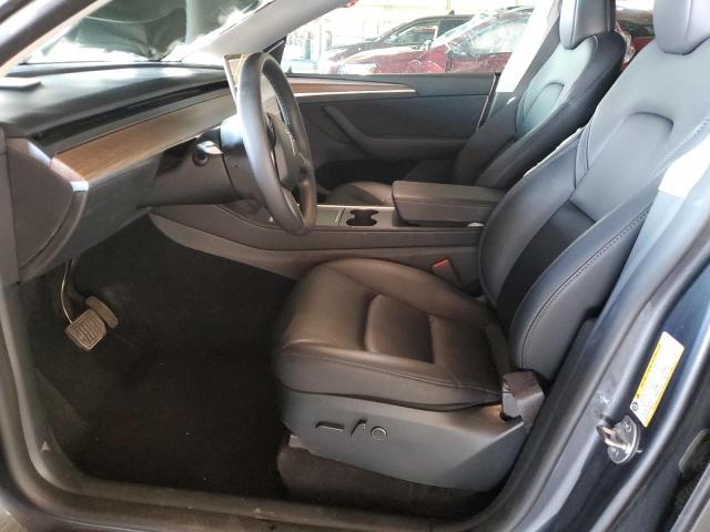 7SAYGDEE0PF921059 - 2023 TESLA MODEL Y 灰色 照片 7