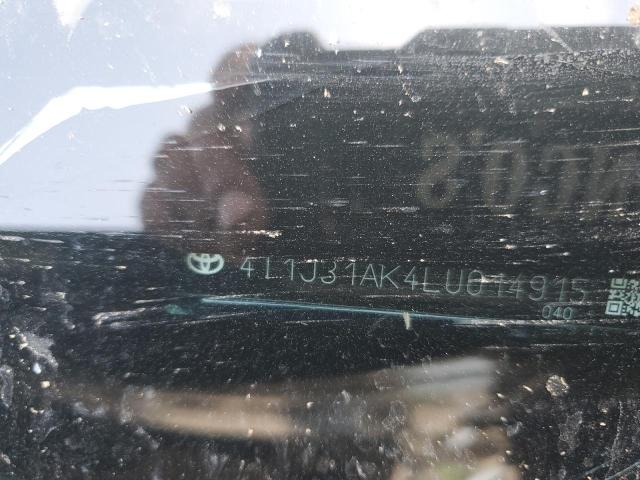 4T1J31AK4LU014915 - 2020 TOYOTA CAMRY SE 青色 照片 12