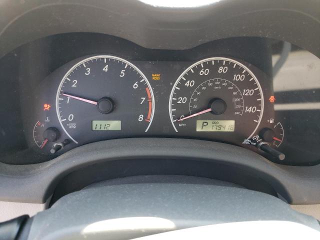 1NXBU4EE2AZ191743 - 2010 TOYOTA COROLLA BASE 银色 照片 9