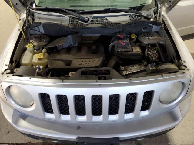 1C4NJRBB6CD574069 - 2012 JEEP PATRIOT SPORT SILVER photo 12
