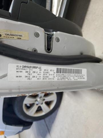 1C4NJRBB6CD574069 - 2012 JEEP PATRIOT SPORT SILVER photo 13