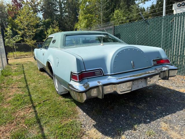 5Y89A852117 - 1975 LINCOLN CONTINENTA ლურჯი ფოტო 3