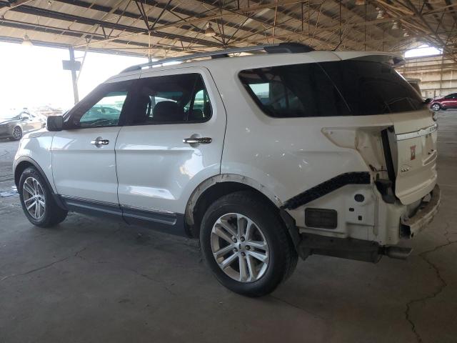 1FM5K7D89FGC50776 - 2015 FORD EXPLORER XLT WHITE photo 2