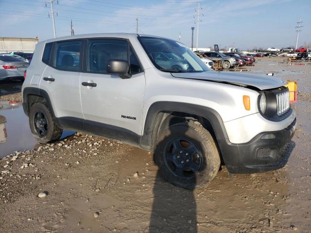 ZACCJBAB1JPH79040 - 2018 JEEP RENEGADE SPORT SILVER photo 4