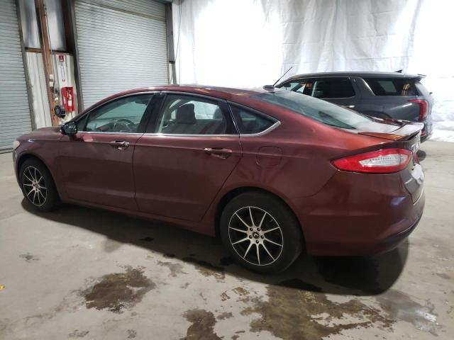 3FA6P0H70GR349361 - 2016 FORD FUSION SE BURGUNDY photo 2