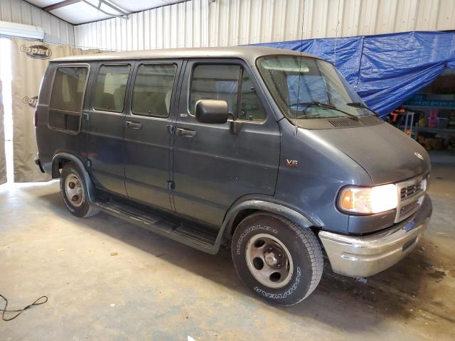 2B6HB21XXSK517946 - 1995 DODGE RAM VAN B2500 BLUE photo 4