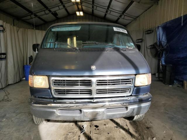 2B6HB21XXSK517946 - 1995 DODGE RAM VAN B2500 BLUE photo 5