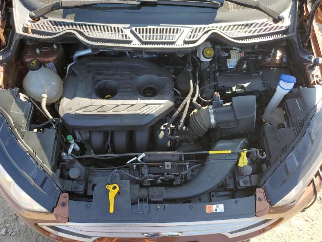 MAJ6S3GLXKC264243 - 2019 FORD ECOSPORT SE BROWN photo 12