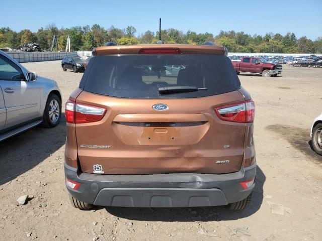 MAJ6S3GLXKC264243 - 2019 FORD ECOSPORT SE BROWN photo 6