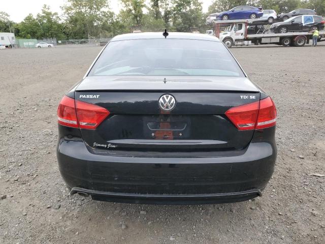 1VWBN7A33DC106116 - 2013 VOLKSWAGEN PASSAT SE BLACK photo 6