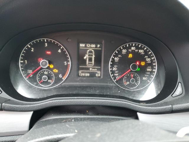 1VWBN7A33DC106116 - 2013 VOLKSWAGEN PASSAT SE BLACK photo 9