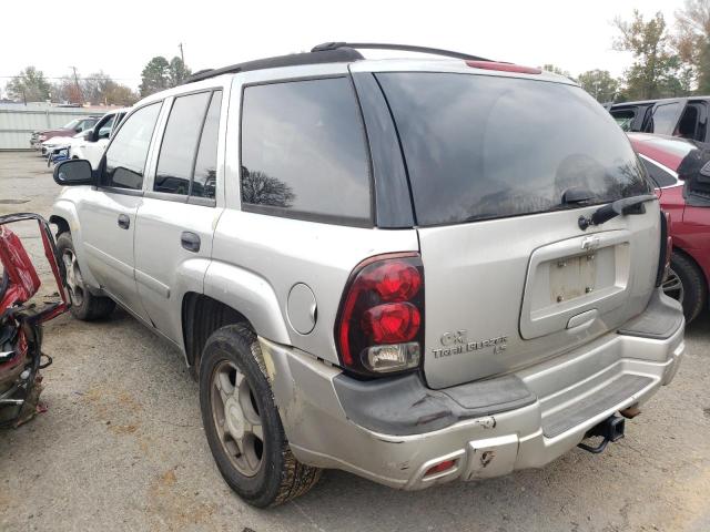 1GNDS13S272191604 - 2007 CHEVROLET TRAILBLAZE LS SILVER photo 2