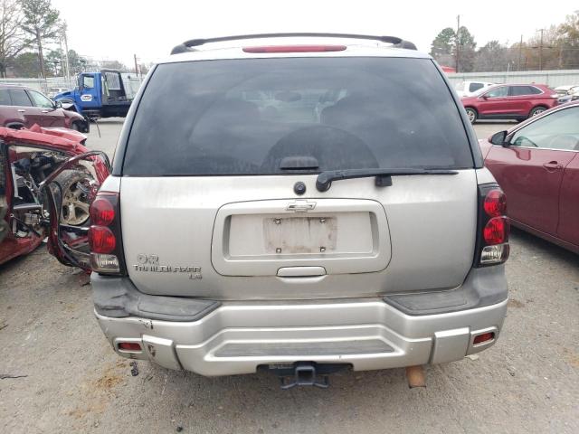 1GNDS13S272191604 - 2007 CHEVROLET TRAILBLAZE LS SILVER photo 6