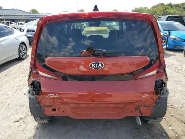 KNDJ23AUXL7030488 - 2020 KIA SOUL LX RED photo 6