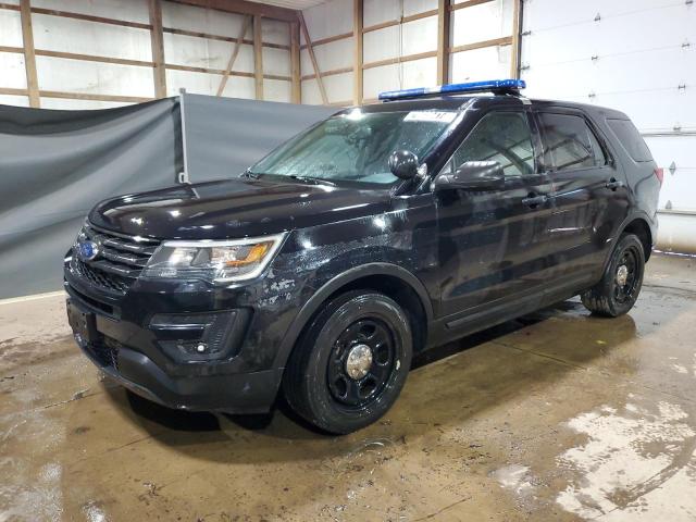 1FM5K8AR0HGD26312 - 2017 FORD EXPLORER POLICE INTERCEPTOR Qara foto 1
