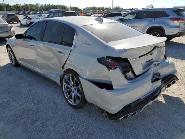 1G6DR5RW9N0124905 - 2022 CADILLAC CT5-V WHITE photo 2