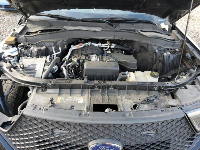 1FM5K8AB9MGC41210 - 2021 FORD EXPLORER POLICE INTERCEPTOR 黑色 照片 12