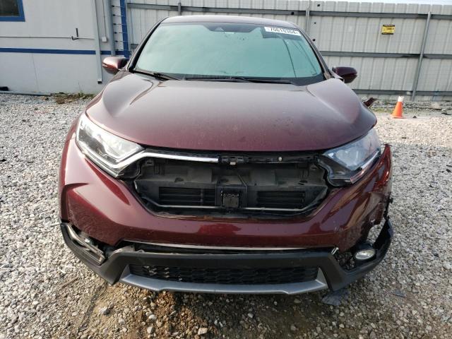 7FARW1H80KE002779 - 2019 HONDA CR-V EXL MAROON photo 5