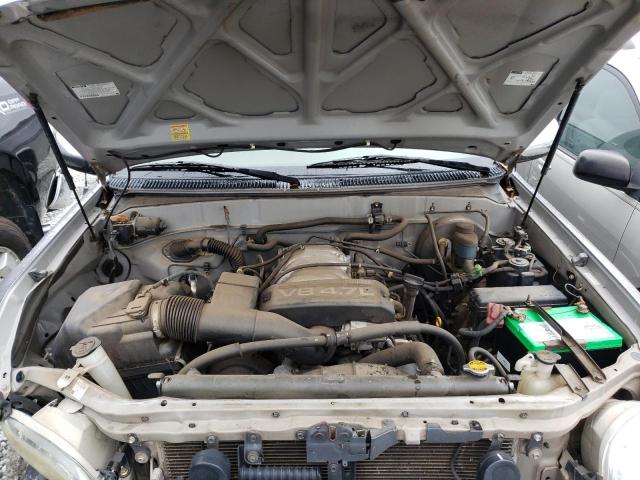 5TBRT34191S189774 - 2001 TOYOTA TUNDRA ACCESS CAB Արծաթագույն լուսանկար 11