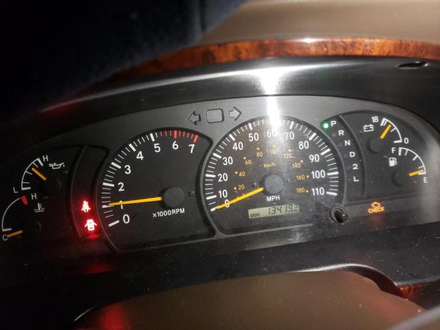 5TBRT34191S189774 - 2001 TOYOTA TUNDRA ACCESS CAB Արծաթագույն լուսանկար 9