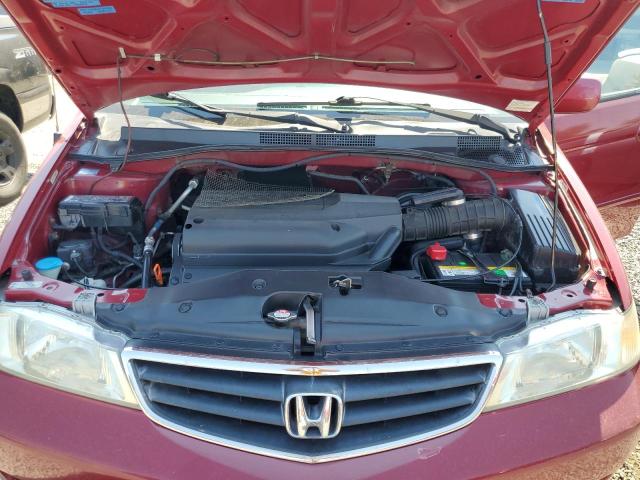 5FNRL18763B043611 - 2003 HONDA ODYSSEY EXL RED photo 12