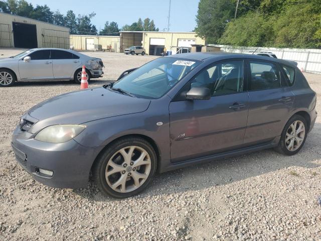 JM1BK343181805536 - 2008 MAZDA 3 HATCHBACK GRAY photo 1