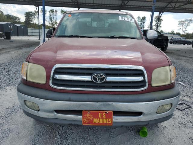 5TBRN34132S239810 - 2002 TOYOTA TUNDRA ACCESS CAB SR5 RED photo 5
