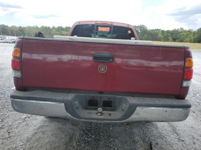 5TBRN34132S239810 - 2002 TOYOTA TUNDRA ACCESS CAB SR5 RED photo 6