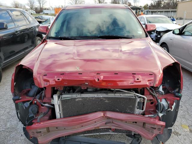 2GKALMEK4D6410816 - 2013 GMC TERRAIN SLE RED photo 5