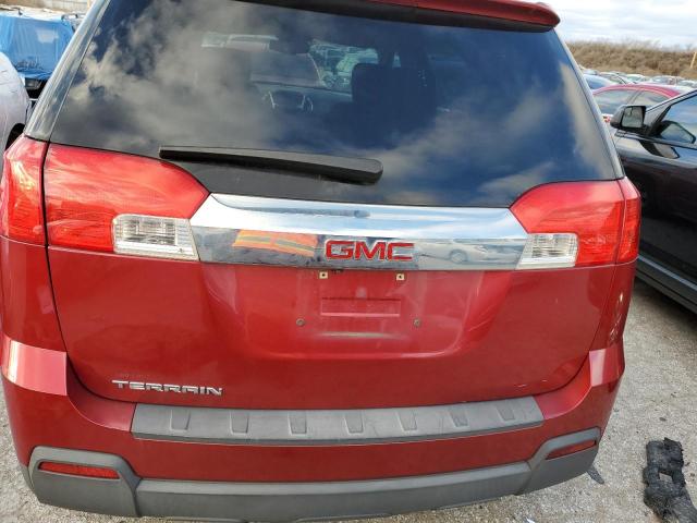 2GKALMEK4D6410816 - 2013 GMC TERRAIN SLE RED photo 6