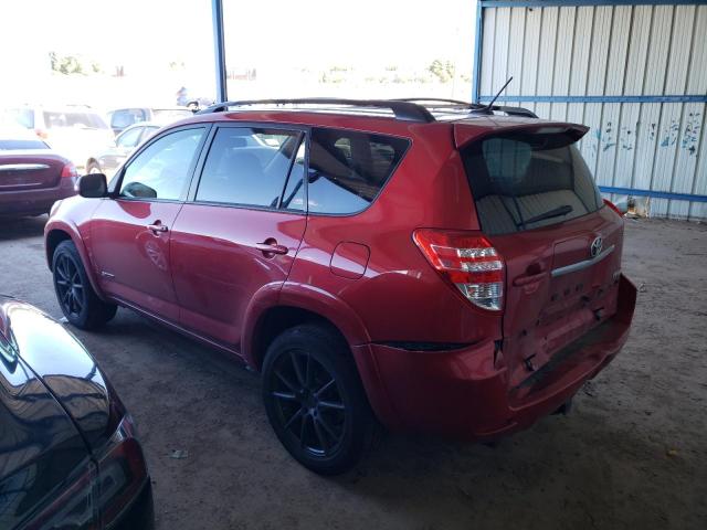 JTMRK4DV4C5107204 - 2012 TOYOTA RAV4 SPORT RED photo 2