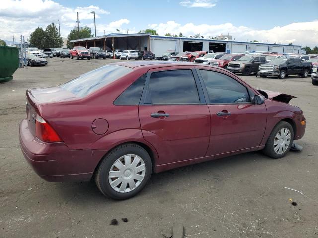 1FAFP34N96W120436 - 2006 FORD FOCUS ZX4 MAROON photo 3