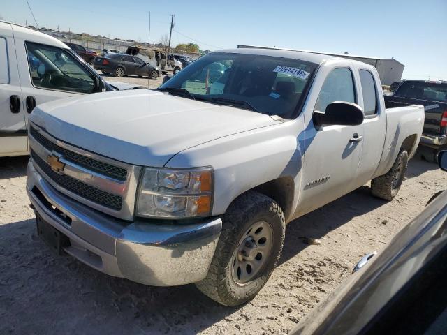 1GCRKPEA4DZ131283 - 2013 CHEVROLET SILVERADO WHITE photo 1