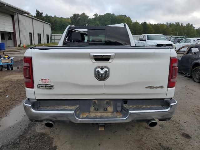 1C6SRFKT9KN832183 - 2019 RAM 1500 LONGHORN WHITE photo 6