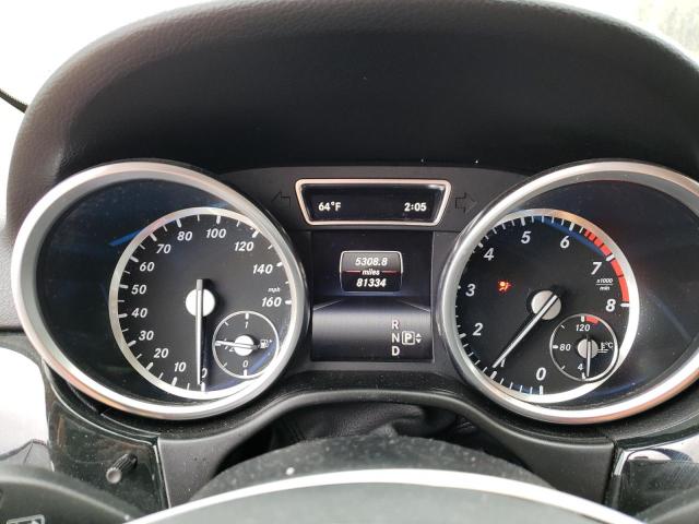 4JGDA5HB3FA614749 - 2015 MERCEDES-BENZ ML 350 4MATIC SILVER photo 9