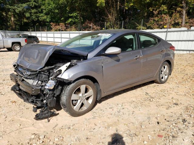 KMHDH4AE0DU533715 - 2013 HYUNDAI ELANTRA GLS SILVER photo 1