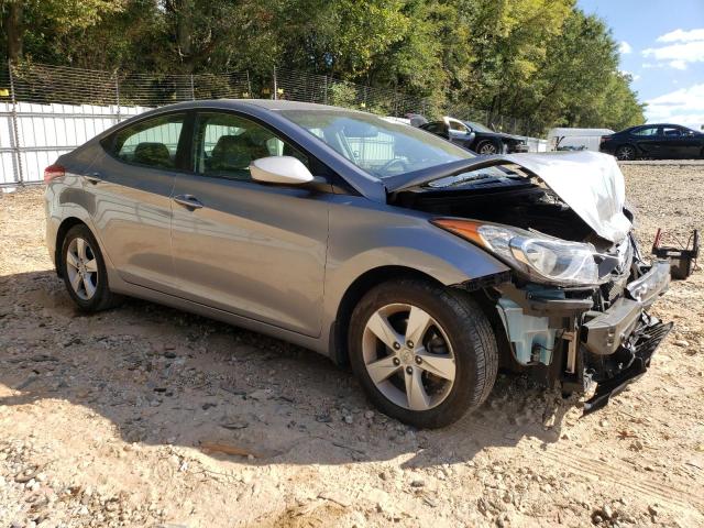 KMHDH4AE0DU533715 - 2013 HYUNDAI ELANTRA GLS SILVER photo 4