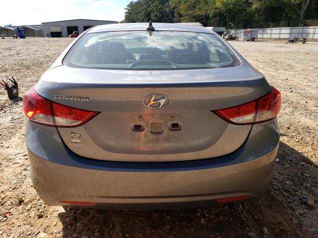 KMHDH4AE0DU533715 - 2013 HYUNDAI ELANTRA GLS SILVER photo 6