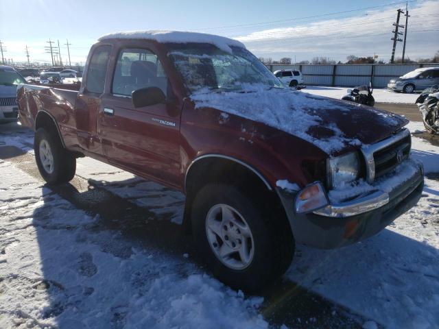 4TAWM72N7XZ495668 - 1999 TOYOTA TACOMA XTRACAB BURGUNDY photo 4