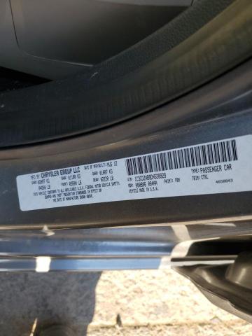 1C3CDZAB9DN528929 - 2013 DODGE AVENGER SE ნაცრისფერი ფოტო 12