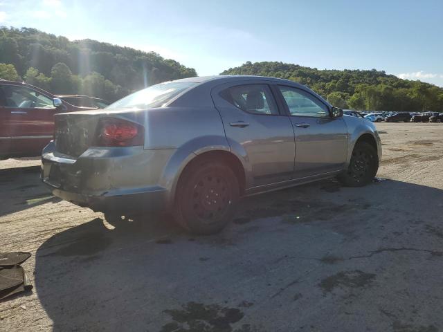 1C3CDZAB9DN528929 - 2013 DODGE AVENGER SE ნაცრისფერი ფოტო 3