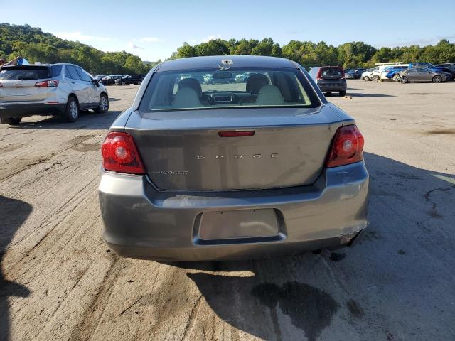 1C3CDZAB9DN528929 - 2013 DODGE AVENGER SE ნაცრისფერი ფოტო 6