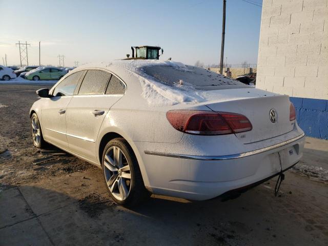 WVWRP7AN7EE532278 - 2014 VOLKSWAGEN CC LUXURY WHITE photo 2