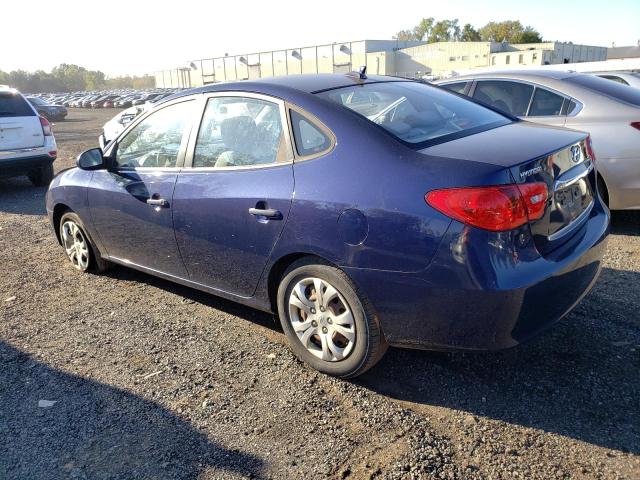 KMHDU4AD6AU829336 - 2010 HYUNDAI ELANTRA BLUE BLUE photo 2